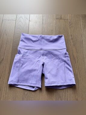 LAVENDER WUNDER TRAIN POCKET SHORTS